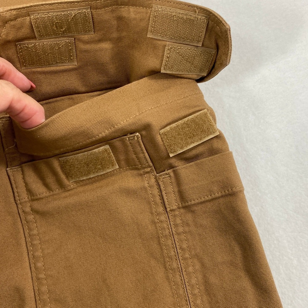 Duluth Trading Co Cargo Shorts Mens 36 Flex Fire Hose Relaxed Fit Brown Gorpcore - Picture 3 of 11